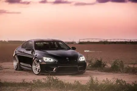 Mineral Black BMW M6 With ADV.1 Wheels Wallpaper