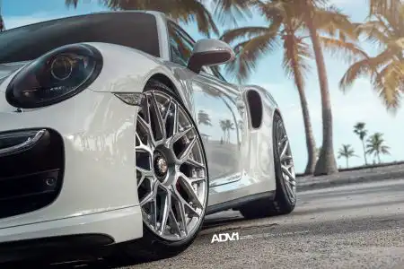 Porsche 991 Turbo S With ADV.1 Wheels