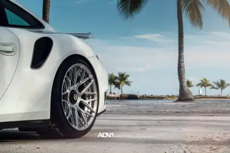Porsche 991 Turbo S With ADV.1 Wheels