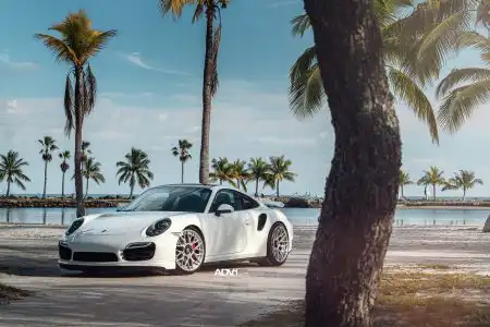 Porsche 991 Turbo S With ADV.1 Wheels