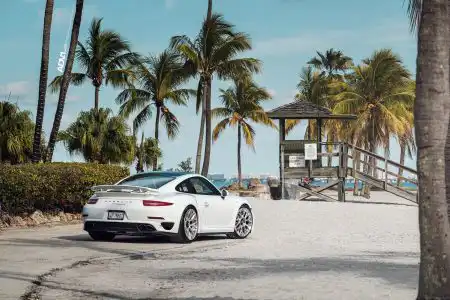 Porsche 991 Turbo S With ADV.1 Wheels