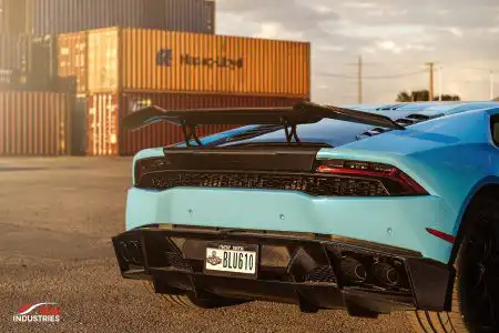 1016 Blue Lamborghini Huracan 12