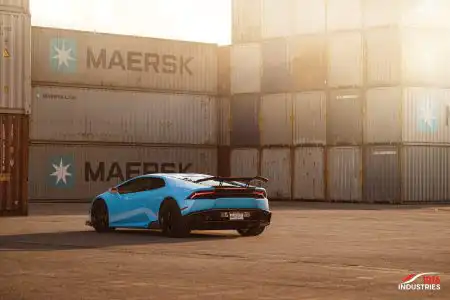 1016 Blue Lamborghini Huracan 4