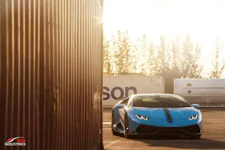 1016 Blue Lamborghini Huracan 5