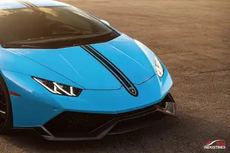 1016 Blue Lamborghini Huracan 7