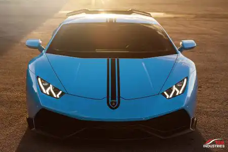 1016 Blue Lamborghini Huracan 8