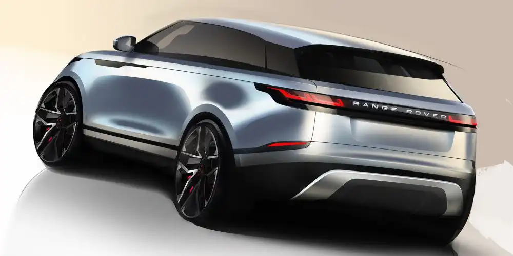 Land Rover Unveils the Range Rover Velar 76 RR Velar Design Sketch 010317 02