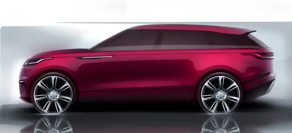 Land Rover Unveils the Range Rover Velar 70 RR Velar Design Sketch 010317 08