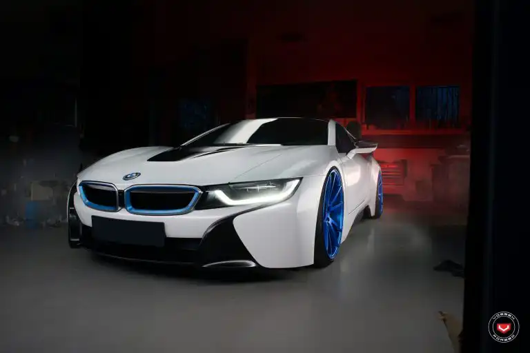 Amazing Looking BMW i8 With Vossen VPS-301 Forged Wheels