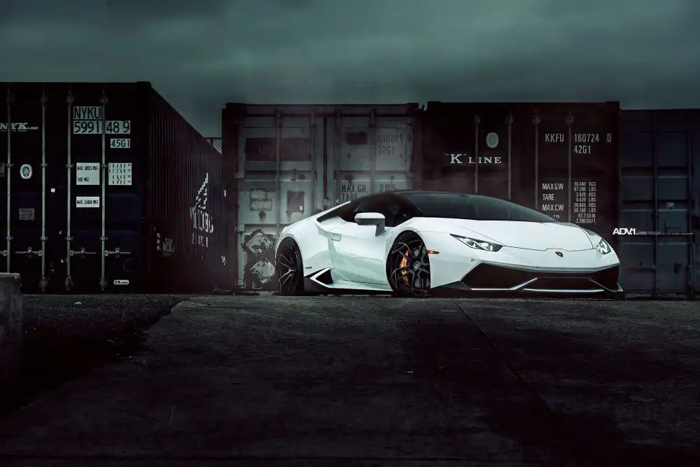 Photoshoot: Bianco Avus Lamborghini Huracán Gets ADV.1 Wheels 2 Bianco Avus Lamborghini Huracán Gets ADV.1 Wheels