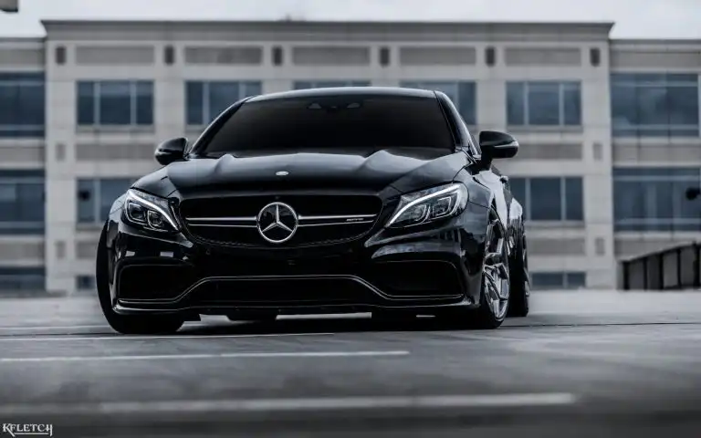 Gorgeous Black Mercedes-Benz C63 AMG With Velos Designwerks Wheels