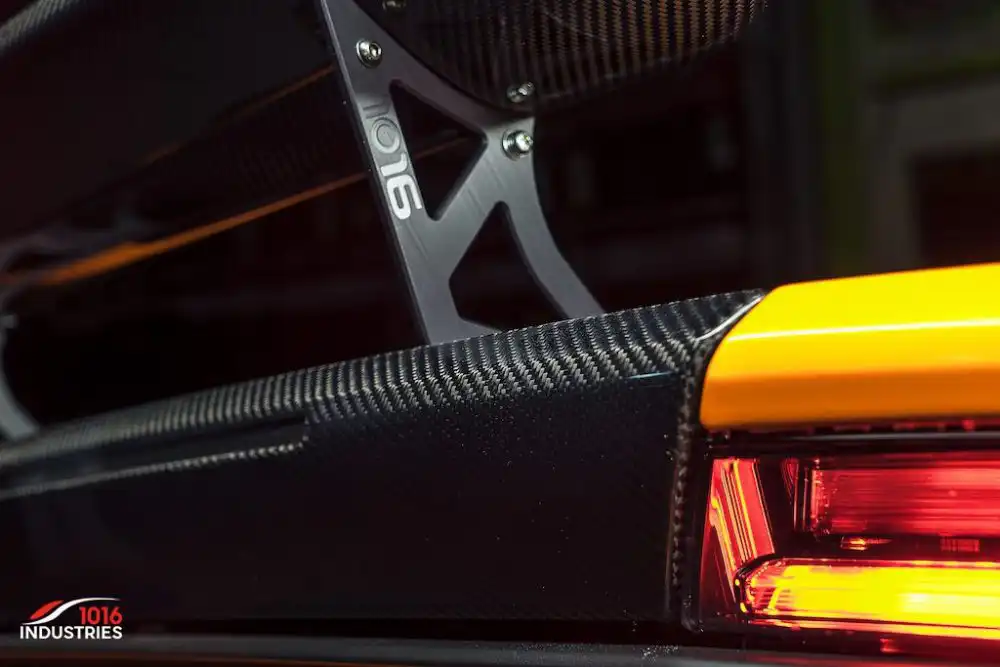 Arancio Borealis Lamborghini Huracán With 1016 Industries Carbon Kit And HRE Wheels 63 Arancio Borealis Lamborghini Huracán With 1016 Industries Carbon Kit And HRE Wheels
