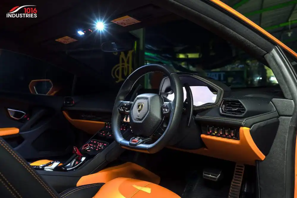 Arancio Borealis Lamborghini Huracán With 1016 Industries Carbon Kit And HRE Wheels 68 Arancio Borealis Lamborghini Huracán With 1016 Industries Carbon Kit And HRE Wheels