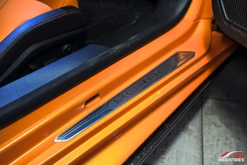 Arancio Borealis Lamborghini Huracán With 1016 Industries Carbon Kit And HRE Wheels 69 Arancio Borealis Lamborghini Huracán With 1016 Industries Carbon Kit And HRE Wheels