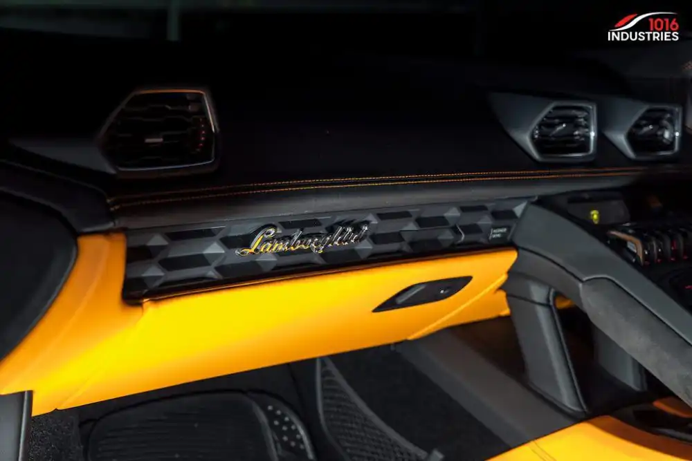 Arancio Borealis Lamborghini Huracán With 1016 Industries Carbon Kit And HRE Wheels 70 Arancio Borealis Lamborghini Huracán With 1016 Industries Carbon Kit And HRE Wheels