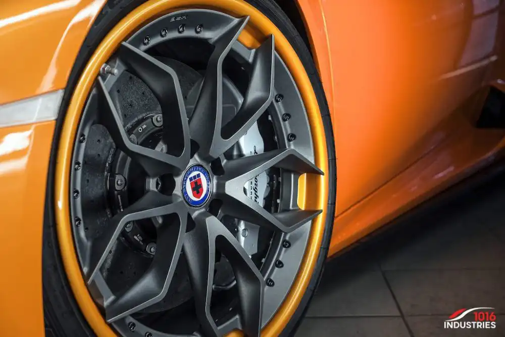 Arancio Borealis Lamborghini Huracán With 1016 Industries Carbon Kit And HRE Wheels 55 Arancio Borealis Lamborghini Huracán With 1016 Industries Carbon Kit And HRE Wheels