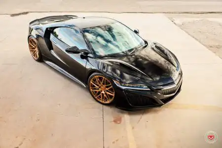 Acura NSX With Bronze Vossen VPS-314 Wheels