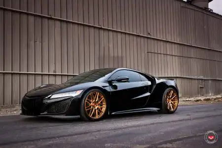 Acura NSX With Bronze Vossen VPS-314 Wheels