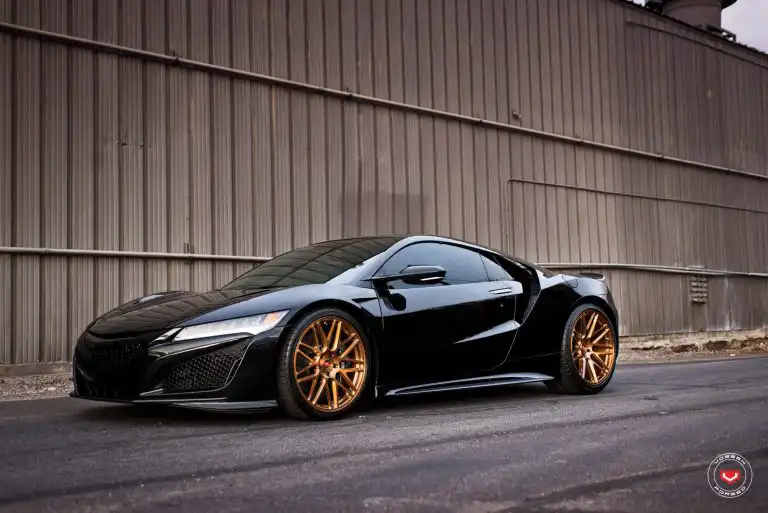 Acura NSX Upgraded With Bronze Vossen VPS-314 Wheels