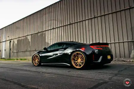 Acura NSX With Bronze Vossen VPS-314 Wheels