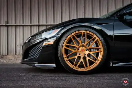 Acura NSX With Bronze Vossen VPS-314 Wheels