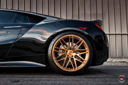Acura NSX With Bronze Vossen VPS-314 Wheels