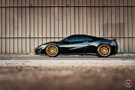 Acura NSX With Bronze Vossen VPS-314 Wheels