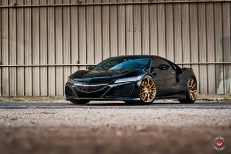 Acura NSX With Bronze Vossen VPS-314 Wheels