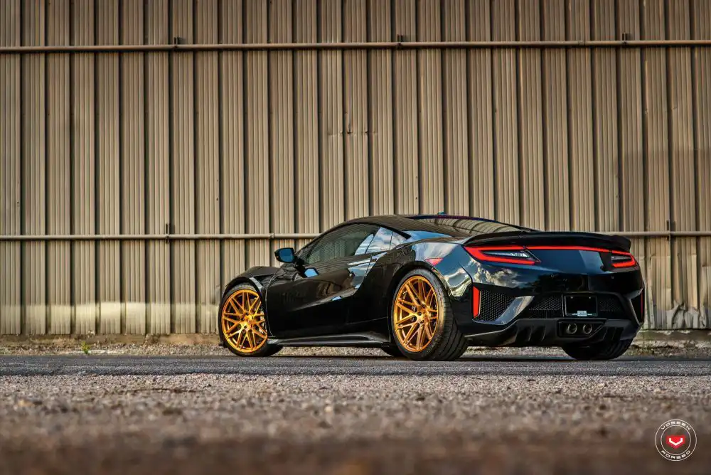 Acura NSX Upgraded With Bronze Vossen VPS-314 Wheels 3 Acura NSX With Bronze Vossen VPS-314 Wheels