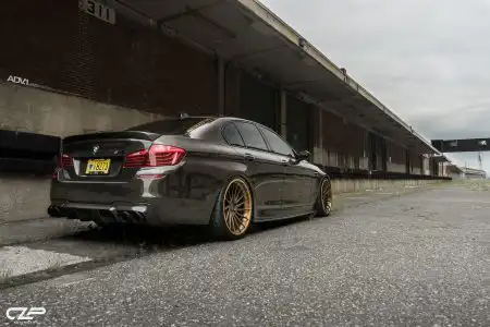 Jatoba Brown BMW F10 M5 Given ADV.1 Wheels & Carbon Fiber Parts Wallpaper