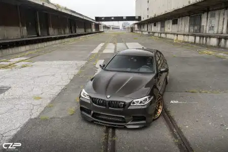 Jatoba Brown BMW F10 M5 Given ADV.1 Wheels & Carbon Fiber Parts Wallpaper