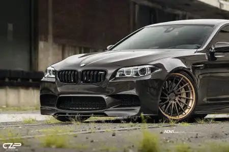 Jatoba Brown BMW F10 M5 Given ADV.1 Wheels & Carbon Fiber Parts Wallpaper