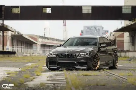 Jatoba Brown BMW F10 M5 Given ADV.1 Wheels & Carbon Fiber Parts Wallpaper