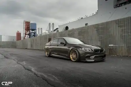 Jatoba Brown BMW F10 M5 Given ADV.1 Wheels & Carbon Fiber Parts Wallpaper