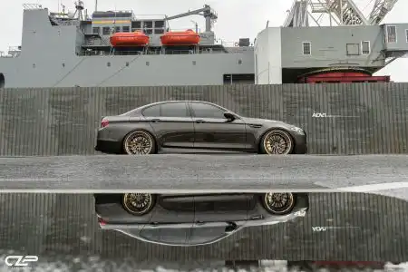 Jatoba Brown BMW F10 M5 Given ADV.1 Wheels & Carbon Fiber Parts Wallpaper