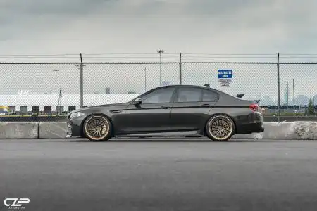 Jatoba Brown BMW F10 M5 Given ADV.1 Wheels & Carbon Fiber Parts Wallpaper