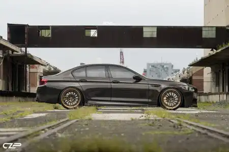 Jatoba Brown BMW F10 M5 Given ADV.1 Wheels & Carbon Fiber Parts Wallpaper