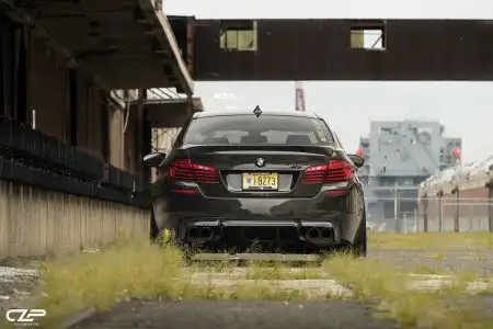 Jatoba Brown BMW F10 M5 Given ADV.1 Wheels & Carbon Fiber Parts Wallpaper