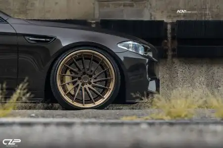 Jatoba Brown BMW F10 M5 Given ADV.1 Wheels & Carbon Fiber Parts Wallpaper