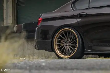 Jatoba Brown BMW F10 M5 Given ADV.1 Wheels & Carbon Fiber Parts Wallpaper