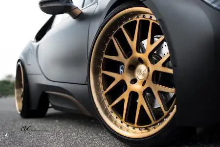 Matte Black BMW i8 With EDC Wheels