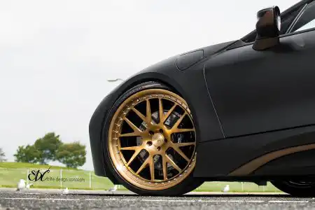 Matte Black BMW i8 With EDC Wheels