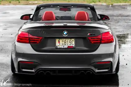 Mineral Grey Metallic BMW M4 Convertible On EDC Classic Wheels (10)