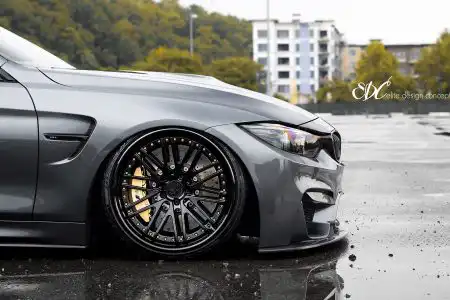 Mineral Grey Metallic BMW M4 Convertible On EDC Classic Wheels (11)