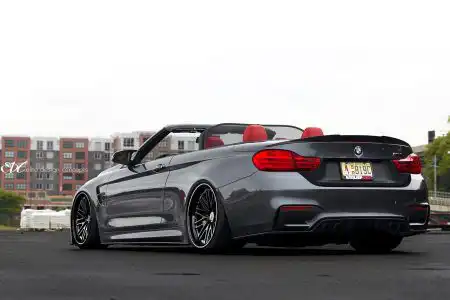 Mineral Grey Metallic BMW M4 Convertible On EDC Classic Wheels (13)