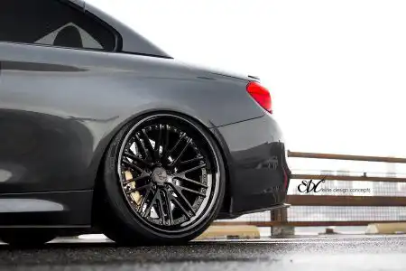 Mineral Grey Metallic BMW M4 Convertible On EDC Classic Wheels (3)