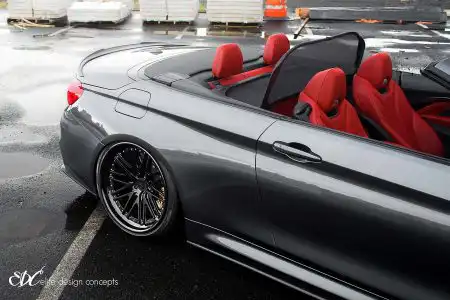 Mineral Grey Metallic BMW M4 Convertible On EDC Classic Wheels (7)