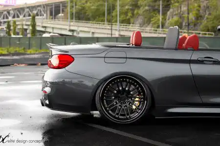 Mineral Grey Metallic BMW M4 Convertible On EDC Classic Wheels (8)