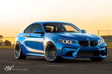Long Beach Blue BMW M2 With EDC Wheels (2)