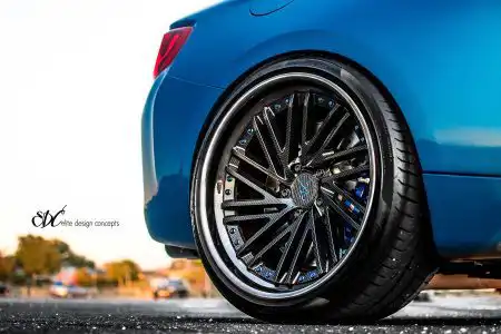 Long Beach Blue BMW M2 With EDC Wheels Wallpaper